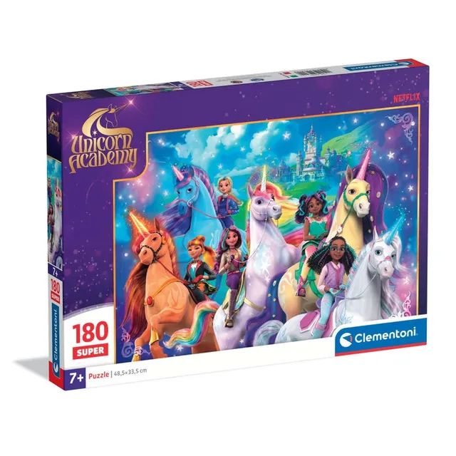 clementoni-unicorn-academy-puzzle-enfant-180-pi-ces image 1