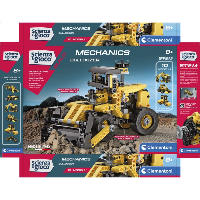 clementoni-science-jeu-build-bulldozer-construction-200-pi-ces image 7