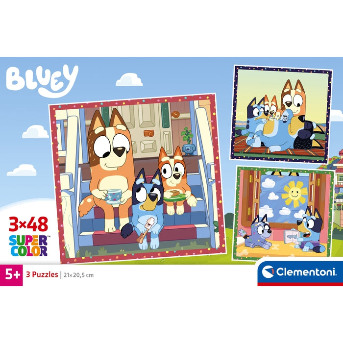 clementoni-bluey-puzzle-enfant-3x48-pi-ces-32x22-cm image 6