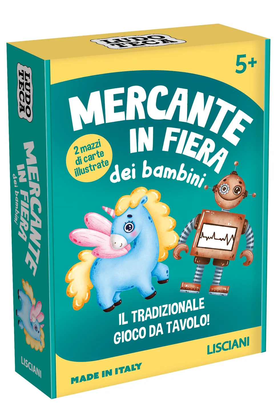 lisciani-ludoteca-le-carte-dei-bambini-mercante-in-fiera-jeu-de-cartes image 1