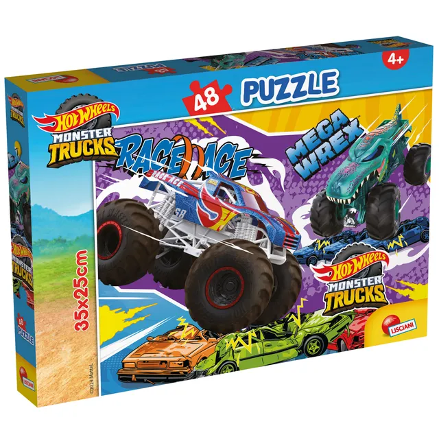 lisciani-hot-wheels-puzzle-m-plus-48-puzzle-48-pi-ces-monster-truck image 1
