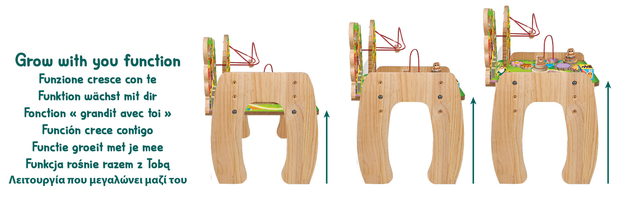 lisciani-montessori-wood-baby-fairy-table-multi-activit-en-bois image 5