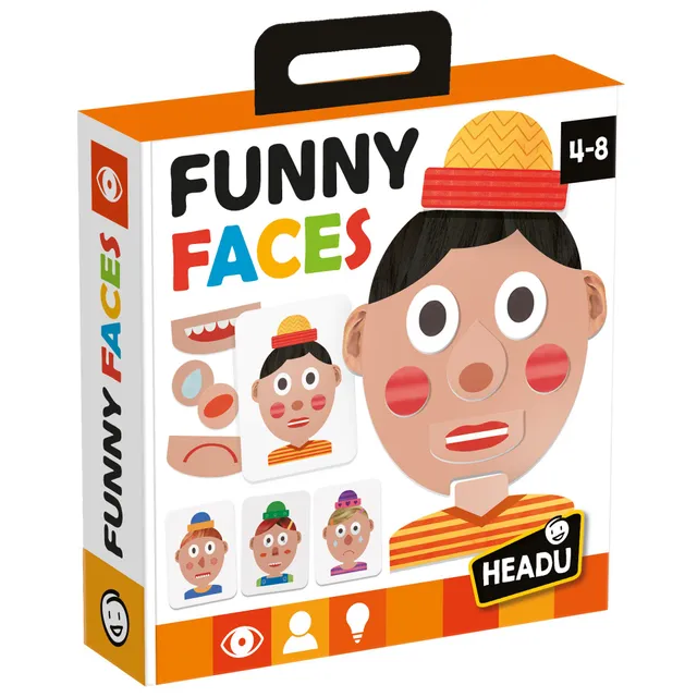 headu-funny-faces-jeu-de-loto-motions-et-cr-ativit-4-8-ans image 1