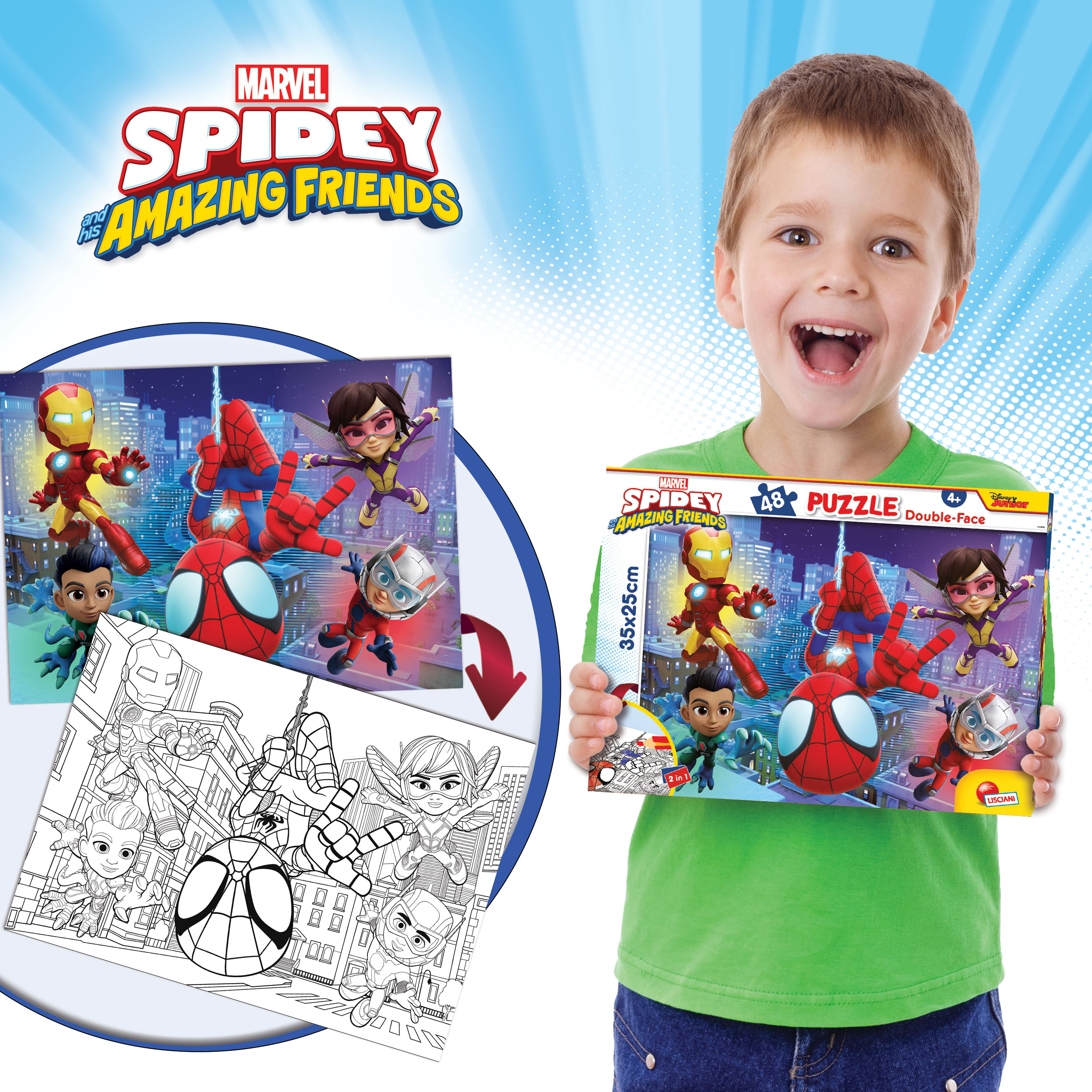 lisciani-marvel-puzzle-m-plus-48-spidey-double-face image 4