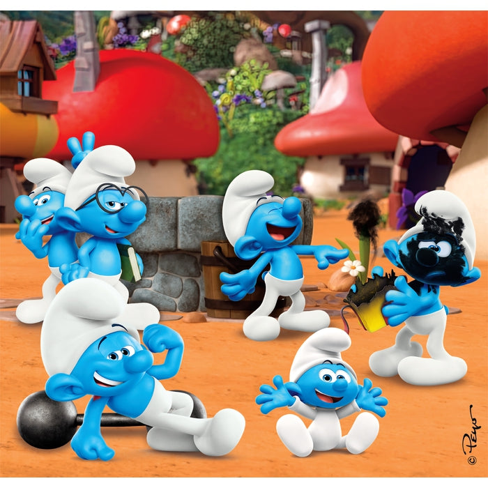 clementoni-les-schtroumpfs-3x48-pi-ces-puzzles-enfants image 4