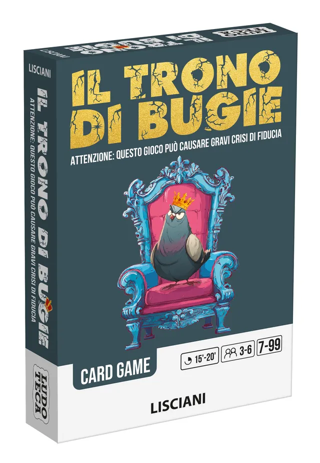 lisciani-ludoteca-card-game-trono-di-bugie-jeu-de-bluff image 1
