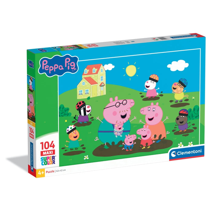 clementoni-peppa-pig-puzzle-enfant-104-maxi-pi-ces image 1