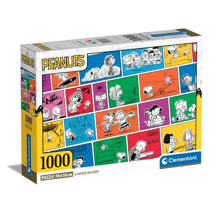 clementoni-puzzle-adultes-1000-pi-ces-peanuts image 1