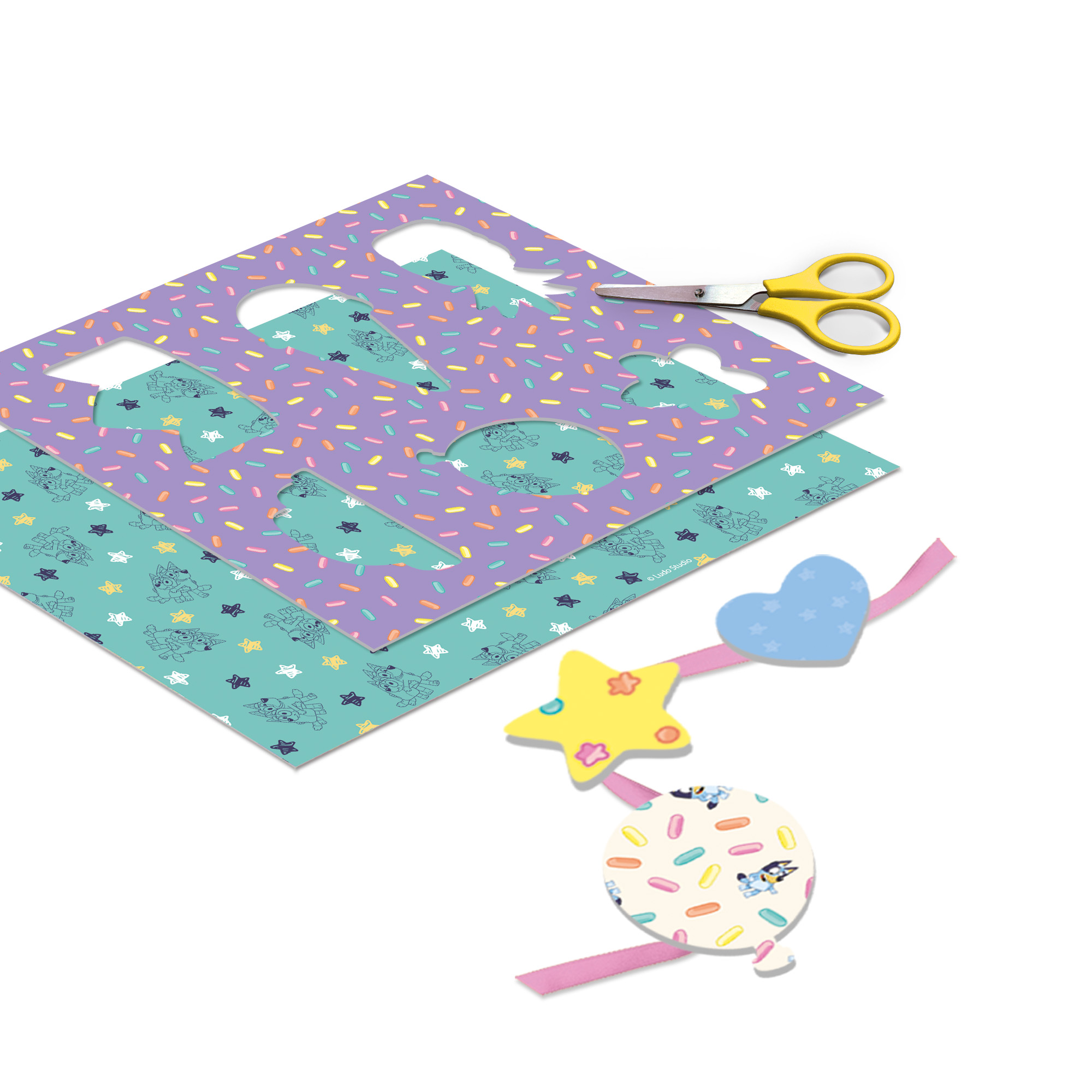 lisciani-bluey-drawing-school-avec-table-lumineuse-a4-kit-dessin-cr-atif image 4