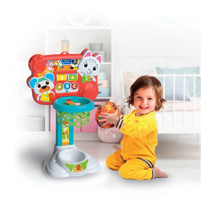 baby-clementoni-panier-mire-et-tire-interactif-avec-ballon image 3