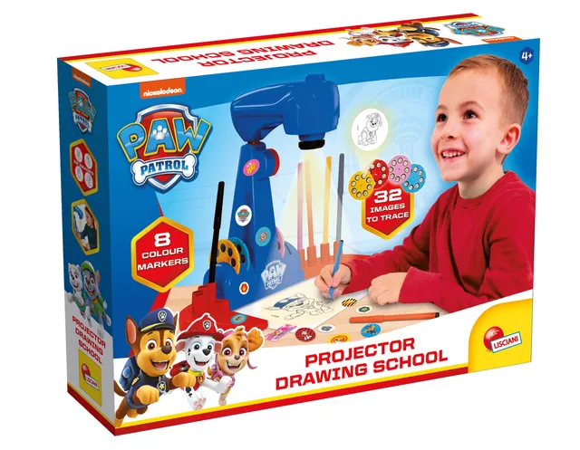 lisciani-paw-patrol-projector-drawing-school-projecteur-dessin-led image 1