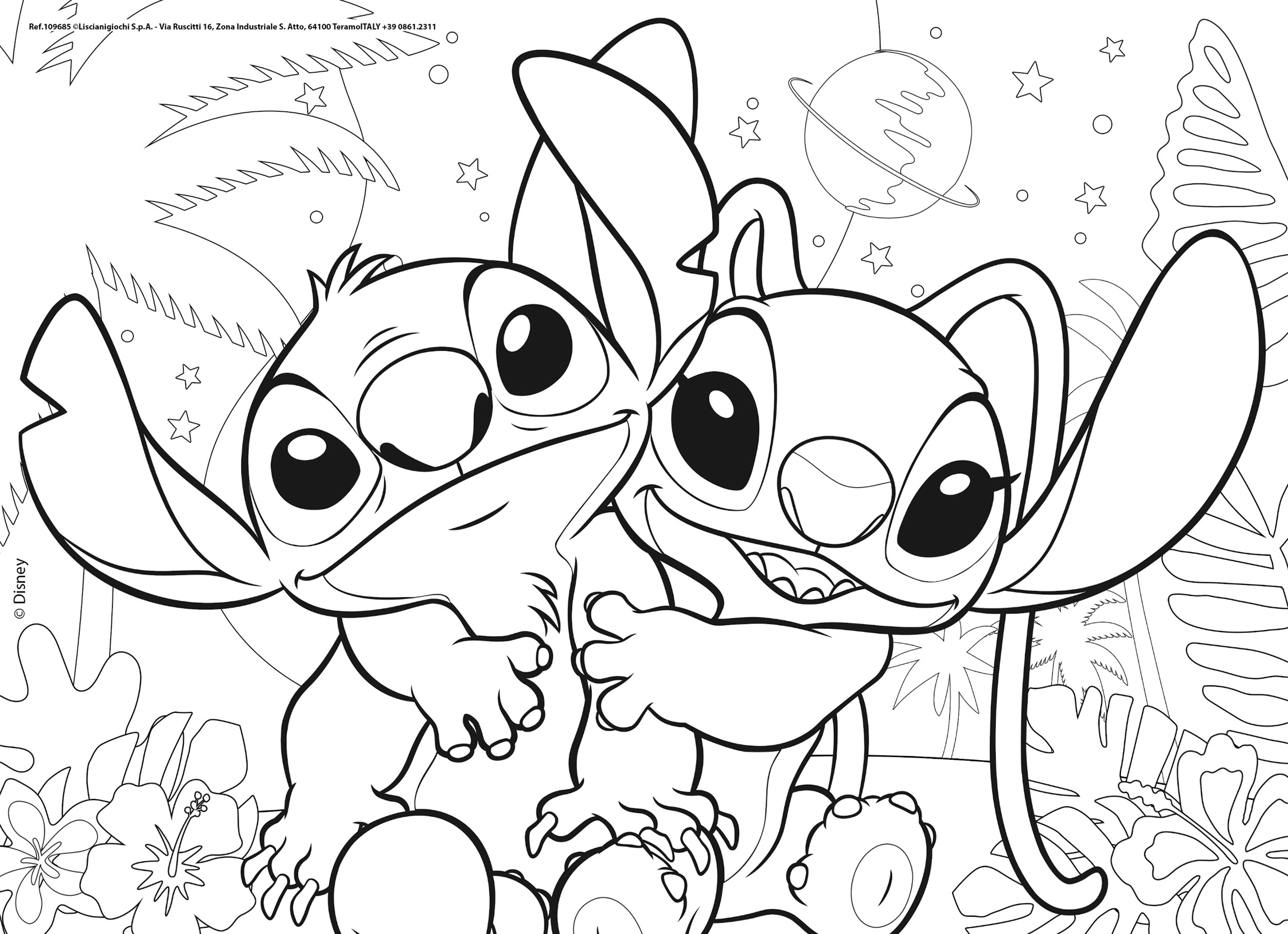 lisciani-disney-puzzle-df-m-plus-24-lilo-stitch-puzzle-24-pi-ces-colorier image 3