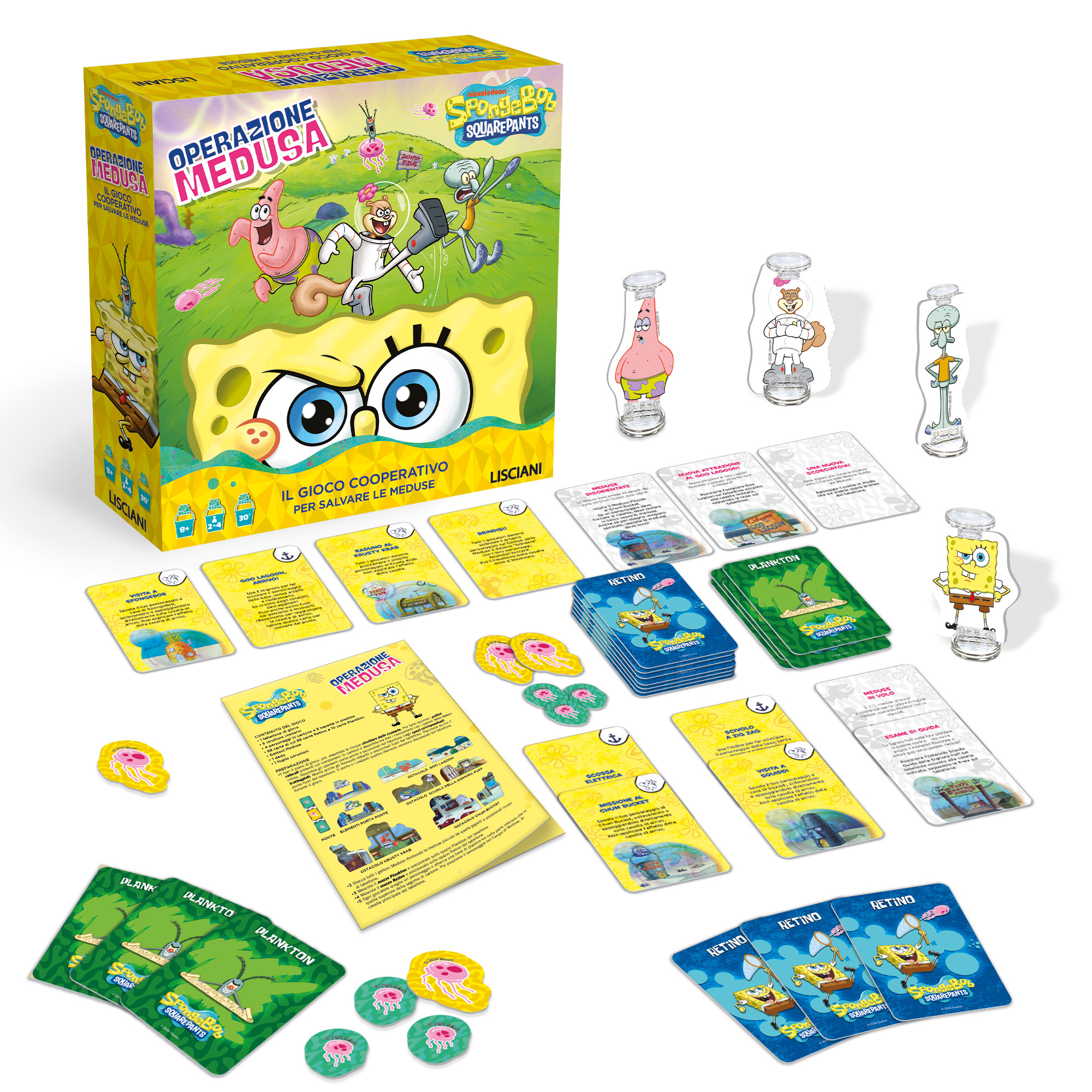 lisciani-spongebob-operazione-medusa-jeu-de-soci-t-coop-ratif image 3