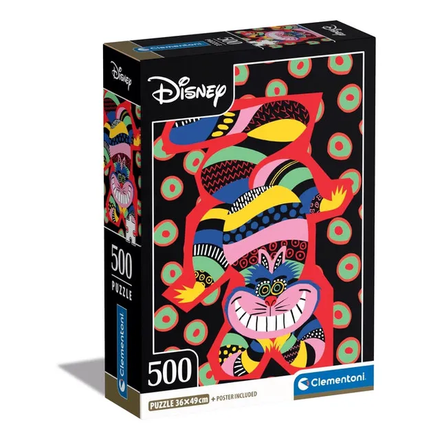 clementoni-disney-the-cheshire-cat-puzzle-500-pi-ces image 1