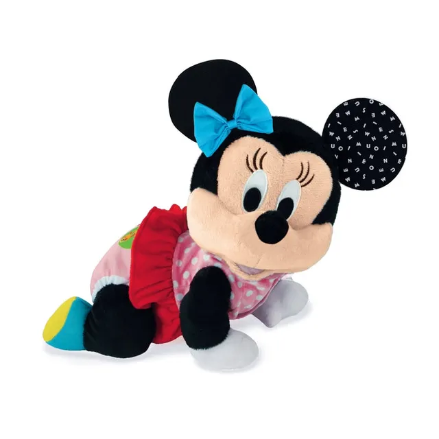 disney-baby-clementoni-baby-minnie-gattona-con-me-peluche-interactive image 1