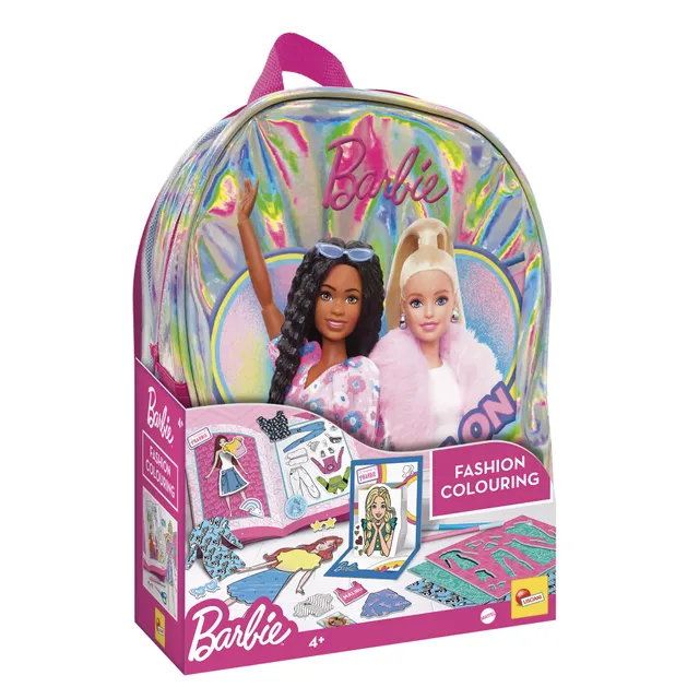 lisciani-barbie-fashion-colouring-sac-dos-colorier image 1