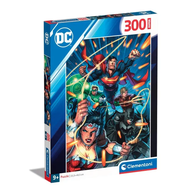 clementoni-dc-comics-justice-league-puzzle-300-pi-ces image 1